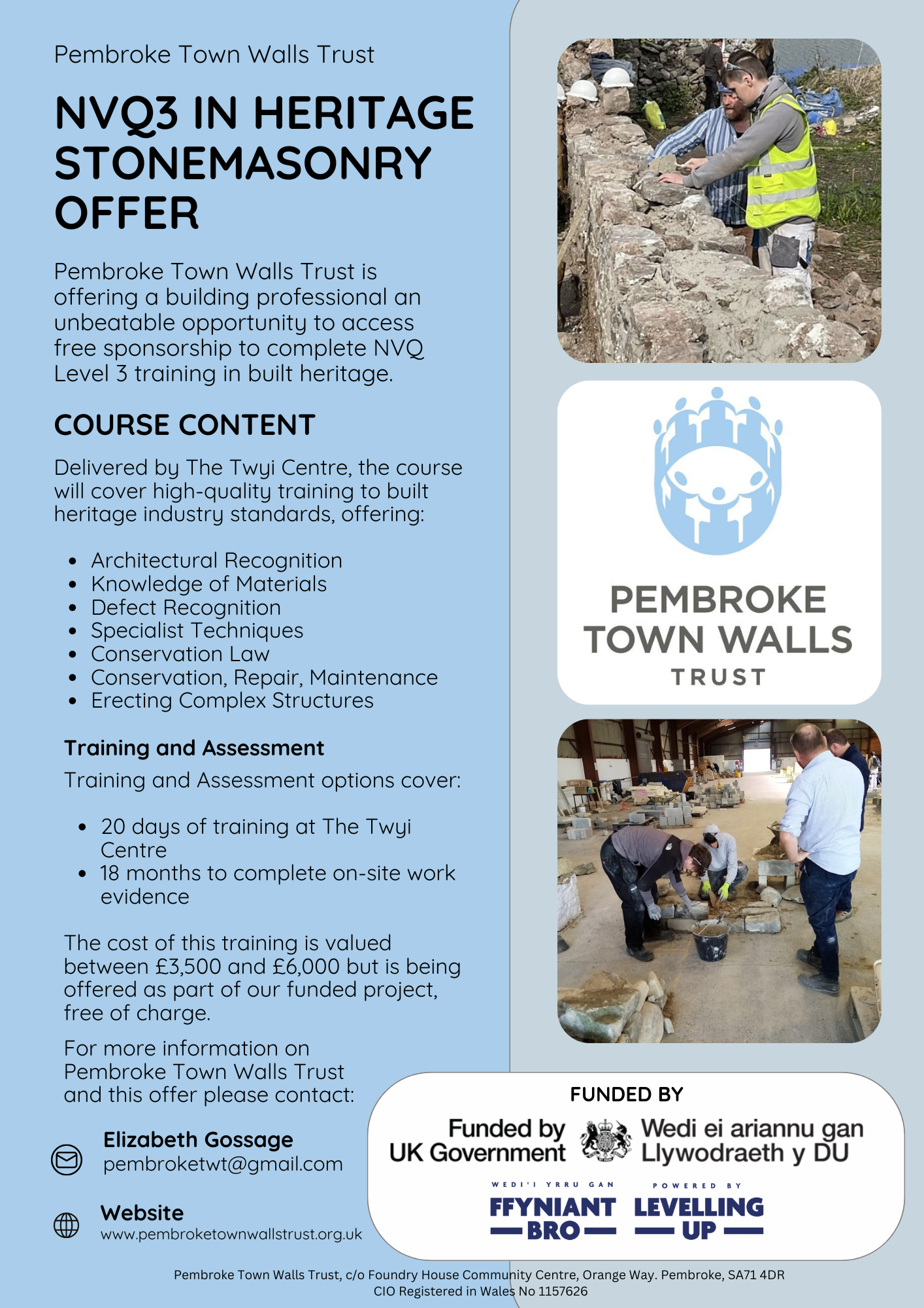 Ymddiriedolaeth Waliau Tref Penfro